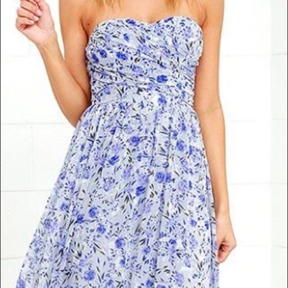 Lulu Lavender Floral Maxi - XS